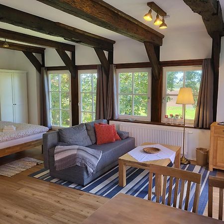 Altes Backhaus Bauernhof Vogel Lejlighed Rohrsen Eksteriør billede