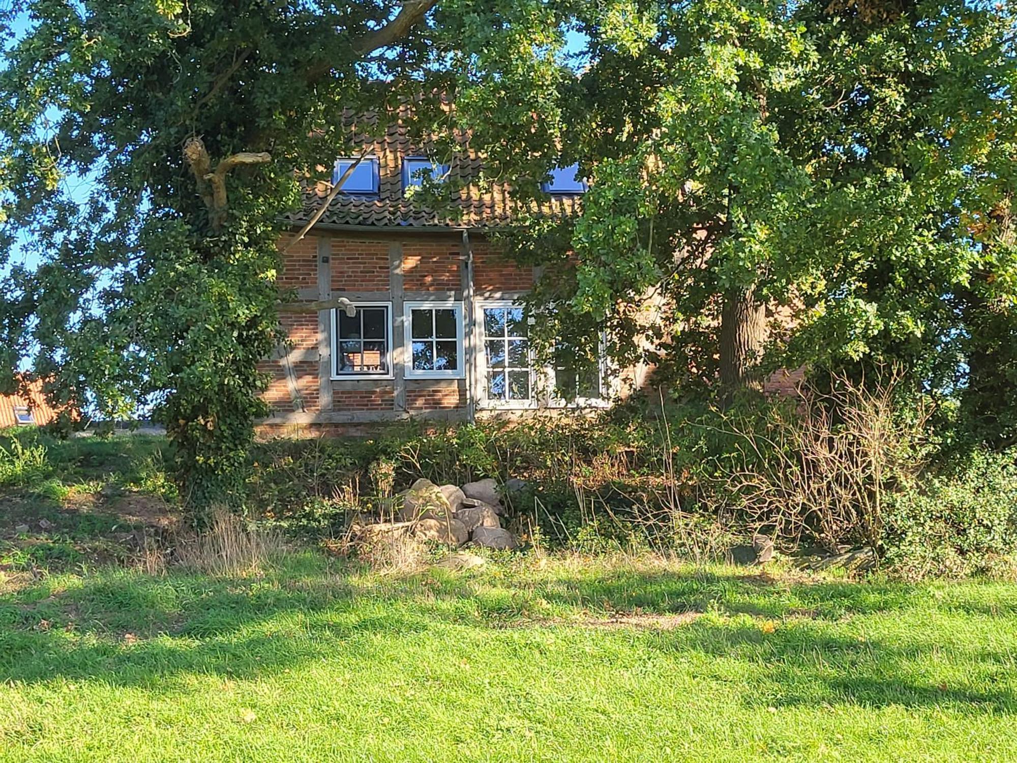 Altes Backhaus Bauernhof Vogel Lejlighed Rohrsen Eksteriør billede
